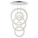 Celina LED Chandelier in Chrome (401|1046P34-6-601)