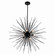 Savannah Nine Light Chandelier in Black (401|1034P30-9-101)