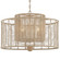 Jayna Four Light Chandelier in Burnished Silver (60|JAY-A5004-BS)