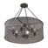 Jasmine Six Light Chandelier in Forged Bronze (60|JAS-A5016-FB)