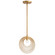 Doral One Light Pendant in Renaissance Gold (60|DOR-B7700-RG)