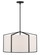 Carlyn Six Light Pendant in Black (60|CAR-9206-BK)