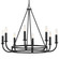 Bailey Eight Light Chandelier in Matte Black (60|BAI-A2108-MK)