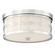 Anniversary Two Light Flush Mount in Polished Nickel (60|ANN-2105-PN)