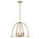 Abbott Four Light Chandelier in Vibrant Gold (60|ABB-3004-VG)