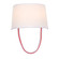 Stella Two Light Wall Sconce in Polished Chrome + Red Cord (60|9902-RD-CL)