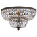 Ceiling Mount Four Light Flush Mount in English Bronze (60|718-EB-CL-S)