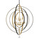 Luna 12 Light Chandelier in English Bronze / Antique Gold (60|590-EB-GA)