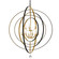 Luna Nine Light Chandelier in English Bronze / Antique Gold (60|587-EB-GA)