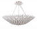 Broche Six Light Semi Flush Mount in Matte White (60|517-MT_CEILING)
