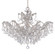 Maria Theresa Six Light Chandelier in Polished Chrome (60|4439-CH-CL-SAQ)