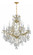Maria Theresa 13 Light Chandelier in Gold (60|4413-GD-CL-S)