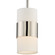 Grayson One Light Pendant in Polished Nickel (60|290-PN)