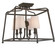 Sylvan Four Light Semi Flush Mount in Dark Bronze (60|2243-DB)