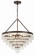 Calypso Eight Light Chandelier in Vibrant Bronze (60|137-VZ)