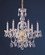 Traditional Crystal Six Light Chandelier in Polished Brass (60|1126-PB-CL-MWP)