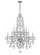 Traditional Crystal Ten Light Chandelier in Polished Chrome (60|1110-CH-CL-MWP)