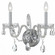 Traditional Crystal Two Light Wall Sconce in Polished Chrome (60|1032-CH-CL-S)