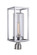 Neo One Light Outdoor Post Mount in Satin Aluminum (46|ZA4825-SA)