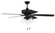Outdoor Pro Plus 104 52'' Outdoor Ceiling Fan in Flat Black (46|OP104FB5)