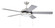 Nikia 52'' Ceiling Fan in Brushed Polished Nickel (46|NIK52BNK5)