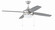 Phaze Energy Star 4 52''Ceiling Fan in Brushed Polished Nickel (46|EPHA52BNK4-BNGW)