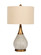 Table Lamp One Light Table Lamp in Concrete Brass (46|86237)