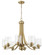 Bolden Eight Light Chandelier in Satin Brass (46|50528-SB)
