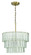 Museo 12 Light Pendant in Satin Brass (46|48690-SB)