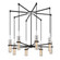 Xavier Eight Light Chandelier in Textured Iron/Polished Chrome (67|F6198-TRN/PC)