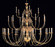 Hermitage 35 Light Chandelier in Polished Brass (92|6751)