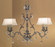 Majestic Six Light Island Pendant in Aged Pewter (92|57361 AGP CGT)