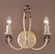 Belluno Two Light Wall Sconce in Ivory-Brown (92|3652 IB)