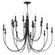 Cate 18 Light Chandelier in Forged Iron (67|F1018-FOR)