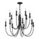 Cate 14 Light Chandelier in Forged Iron (67|F1014-FOR)