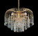 Sprays Four Light Chandelier in Gold Plate (92|1031 G CP)