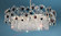 Foresta Colorita Eight Light Chandelier in Silver Frost (92|10038 SF BA)