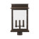 Bolton Three Light Outdoor Post Lantern in Oiled Bronze (65|936832OZ)