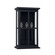 Mansell Three Light Outdoor Wall Lantern in Black (65|926431BK)