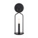 Sonnet One Light Wall Sconce in Matte Black (65|631611MB)