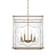 Aria Eight Light Foyer in Aged Brass (65|525681AD)