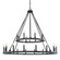 Pearson 24 Light Chandelier in Black Iron (65|4910BI)
