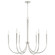 Holden Six Light Chandelier in Polished Nickel (65|445961PN)