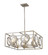 Port Eight Light Chandelier in Antique Silver (224|448-24AS)