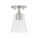 Baker One Light Pendant in Brushed Nickel (65|346911BN-533)