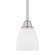 Trenton One Light Pendant in Brushed Nickel (65|315111BN-337)