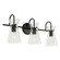 Mila Three Light Vanity in Matte Black (65|142431MB)