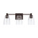 Myles Three Light Vanity in Bronze (65|140931BZ-506)