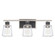 Tux Three Light Vanity in Black Tie (65|125231BT-445)