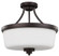 Jackson Three Light Semi Flush Mount in Oil Rubbed Bronze (387|ISF286A03ORB)